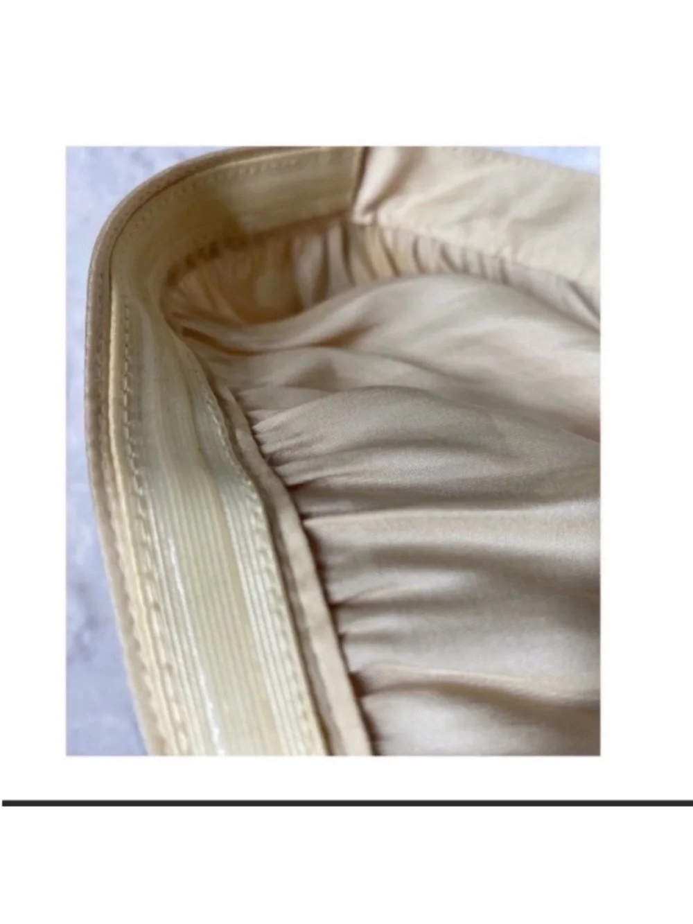 J.Crew Squareneck Smocked Satin Top